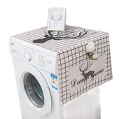 1 ks Kryt na chladničku, vodotesný úložný obal na práčku, organizér na chladničku, rúru, handričku na prach, bytové dekorácie, doplnky