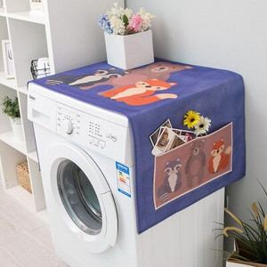 1 ks Kryt na chladničku, vodotesný úložný obal na práčku, organizér na chladničku, rúru, handričku na prach, bytové dekorácie, doplnky