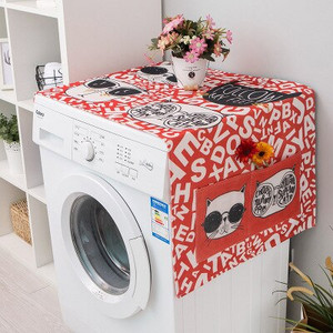 1 ks Kryt na chladničku, vodotesný úložný obal na práčku, organizér na chladničku, rúru, handričku na prach, bytové dekorácie, doplnky