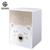 Domácnosť Roztomilý módny jednoduchý kryt na práčku Prachotesný vodotesný kryt na prachový kryt na práčku