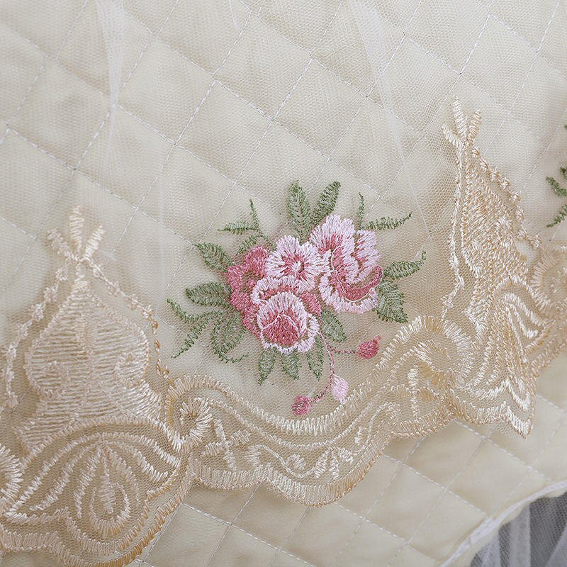 Nauja nėrinių dulkių nepraleidžianti apsauga gėlių stiliaus namų dekoro skalbimo mašinos dangtis 4 spalvos, plaunamas 60 * 60 * 85 cm namų apdaila