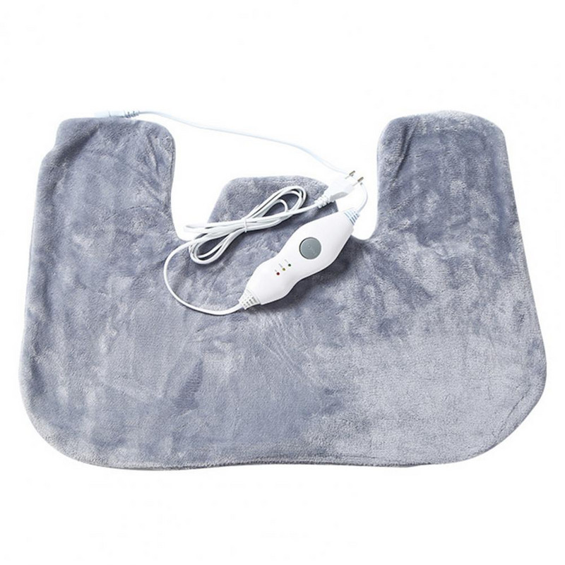 Vyhrievaná podložka do kancelárie, úľava od tepla, tepelný zábal, konštantná regulácia teploty, bavlnená vyhrievacia podložka na ramená a krk