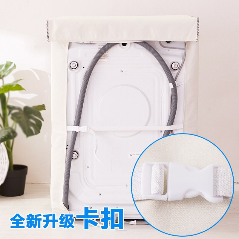 SRYSJS Kryty na práčku, veko práčky, vodotesný úložný organizér, ochranný kryt, príslušenstvo