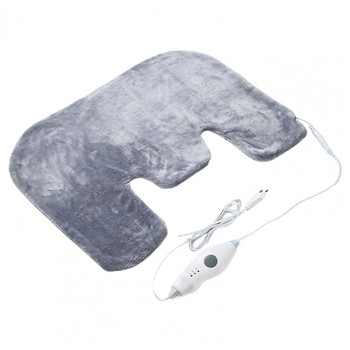 Relief Heat Wrap Мека памучна нагревателна подложка за раменете и шията с постоянен контрол на температурата за дома