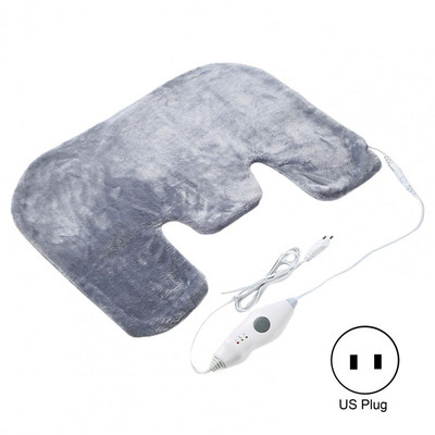 Mäkká bavlnená vyhrievacia podložka na ramená a krk s reguláciou teploty pre domáce použitie