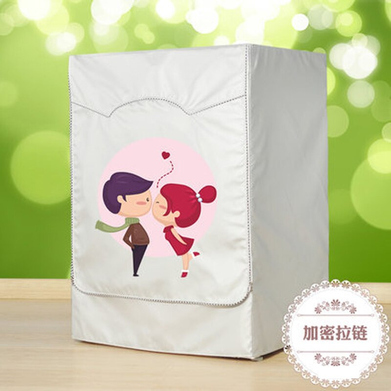 SRYSJS Vodotesný kryt na práčku Ochranný kryt na opaľovací krém pre domácnosť Pulsator