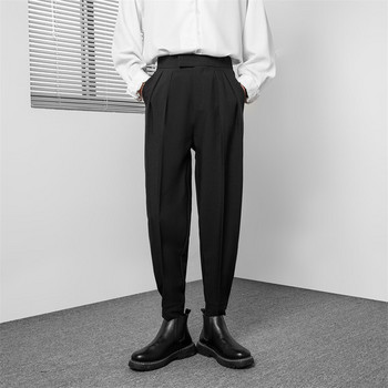Елегантен мъжки панталон с висока талия