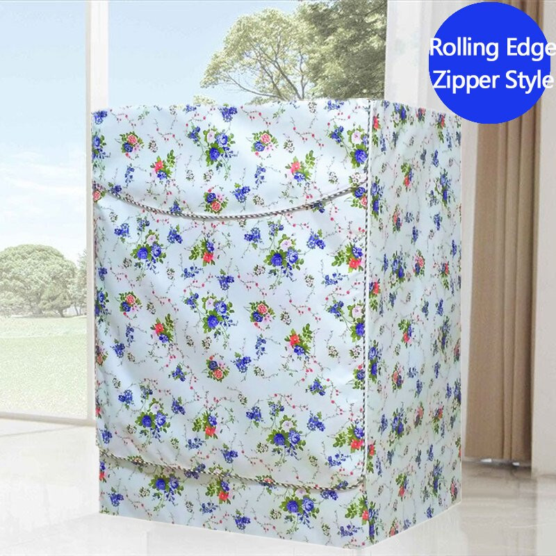 SRYSJS Vodotesný kryt Ochranný krém na práčku Kryt na domácnosť Textilný kryt na plne automatický bubon práčky Puzdro na prach