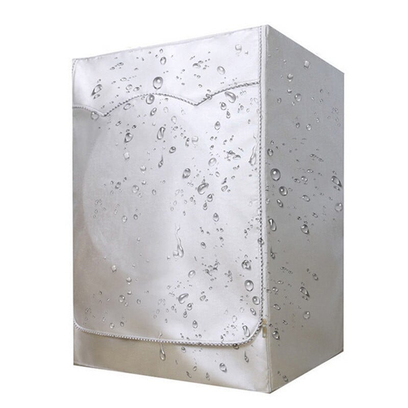 Капак за пералня Полиестерни влакна Водоустойчив Капак за сушилня с предно зареждане Слънцезащитен крем за пране Сребърно покритие Прахоустойчив капак