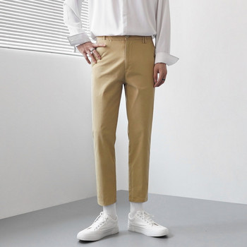 Мъжки елегантен панталон -с джоб и цип