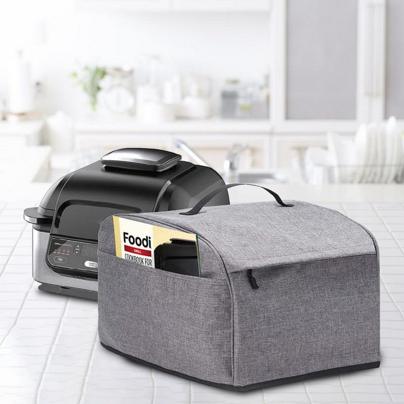 Ūdensnecaurlaidīgs grila pārsegs pret putekļiem BBQ aizsargvāciņš Mikroviļņu krāsns putekļu vāks Grila aizsardzība ar kabatām Mājas organizators