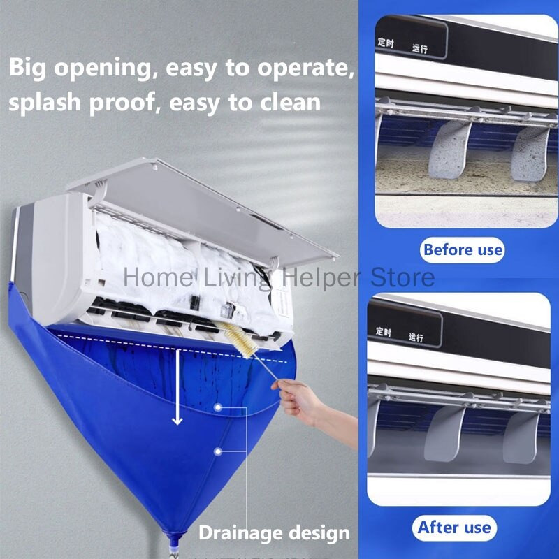 Pungă de curățare cu condiționare a aerului capac de curățare cu codificare a aerului instrument de curățare cu codificare a aerului sac de acoperire pentru curățare cu codificare a aerului