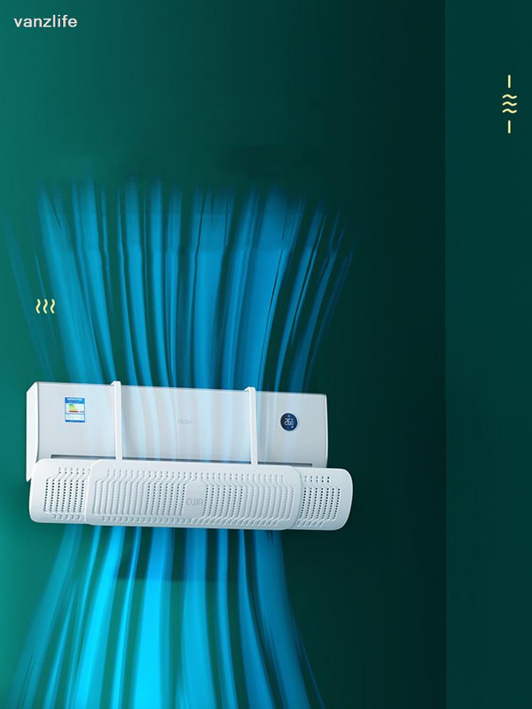 vanzlife Avoid punch veterný deflektor s priamym výfukom, veterné štíty na stenu, klimatizácia, veterný deflektor, škálovateľný