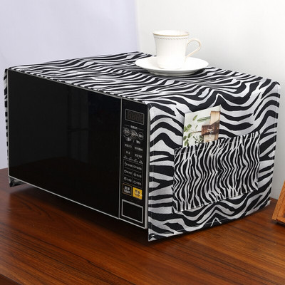 Režģi Pelēks Ziemeļvalstu kokvilnas veļa Universāls mikroviļņu krāsns vāks skaists Galanz putekļu vāks Geometric Line elektriskās cepeškrāsns vāks