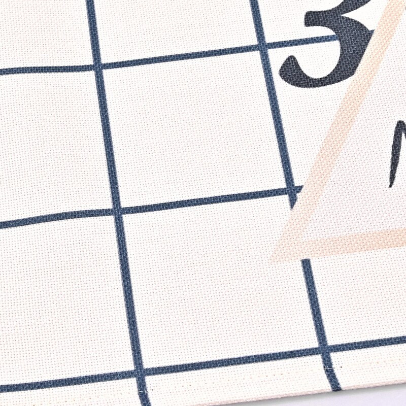 Režģi Pelēks Ziemeļvalstu kokvilnas veļa Universāls mikroviļņu krāsns vāks skaists Galanz putekļu vāks Geometric Line elektriskās cepeškrāsns vāks