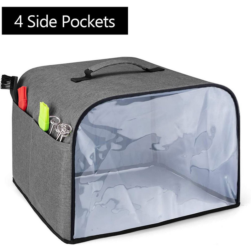 Ūdensnecaurlaidīgs virtuves cepeškrāsns vāks Mājas gaisa cepeškrāsns vāks Tostera pārsegs Virtuves putekļi ar kabatas pārsegu Ninja Foodi grila organizatoram