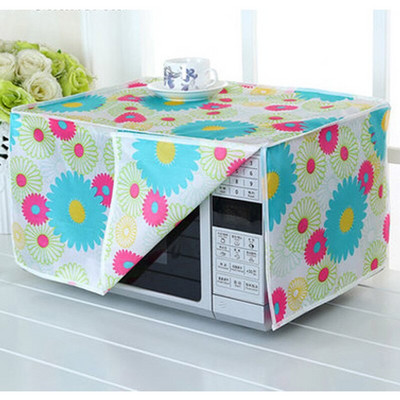 Protective Cover For Microwave Oven Waterproof Dustproof  Kitchen Home Decor Case Cloth