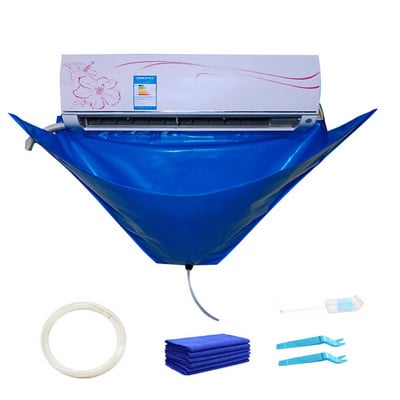 Čistiaci kryt klimatizácie s vodovodným potrubím, vodotesný, na klimatizáciu pod 1,5P, ochrana proti prachu, čistiaci kryt