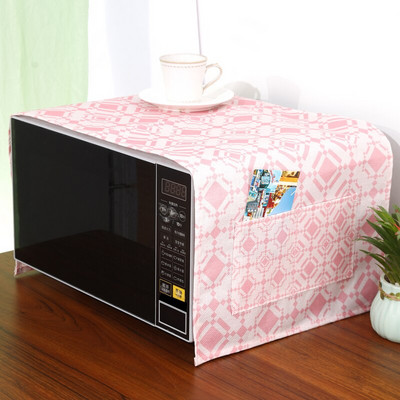 Korejas Bohēmijas ziedu mikroviļņu krāsns vāks Putekļu pārsegs Ziemeļvalstu kokvilnas veļa Kawaii Cute Cat karikatūras universāls vāks