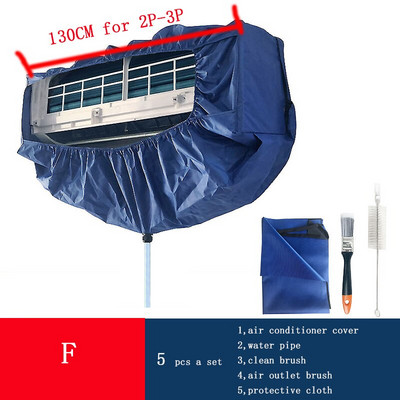 Poklopac klima uređaja Poklopac za pranje Zidni klima uređaj Čišćenje vodootporan Zaštitni poklopac za prašinu s remenom za zatezanje