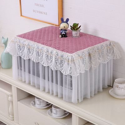 Čipkasti poklopac za prašinu za mikrovalnu pećnicu Poklopac otporan na ulje Navlaka za zaštitu od prašine Navlaka u pastoralnom stilu Kuhinjski pribor ZH379