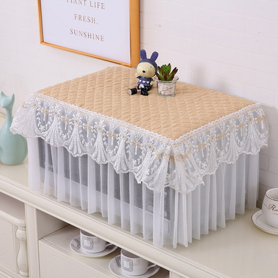 Čipkasti poklopac za prašinu za mikrovalnu pećnicu Poklopac otporan na ulje Navlaka za zaštitu od prašine Navlaka u pastoralnom stilu Kuhinjski pribor ZH379