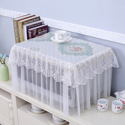 Čipkasti poklopac za prašinu za mikrovalnu pećnicu Poklopac otporan na ulje Navlaka za zaštitu od prašine Navlaka u pastoralnom stilu Kuhinjski pribor ZH379