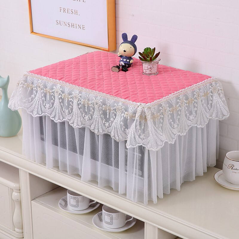 Čipkasti poklopac za prašinu za mikrovalnu pećnicu Poklopac otporan na ulje Navlaka za zaštitu od prašine Navlaka u pastoralnom stilu Kuhinjski pribor ZH379