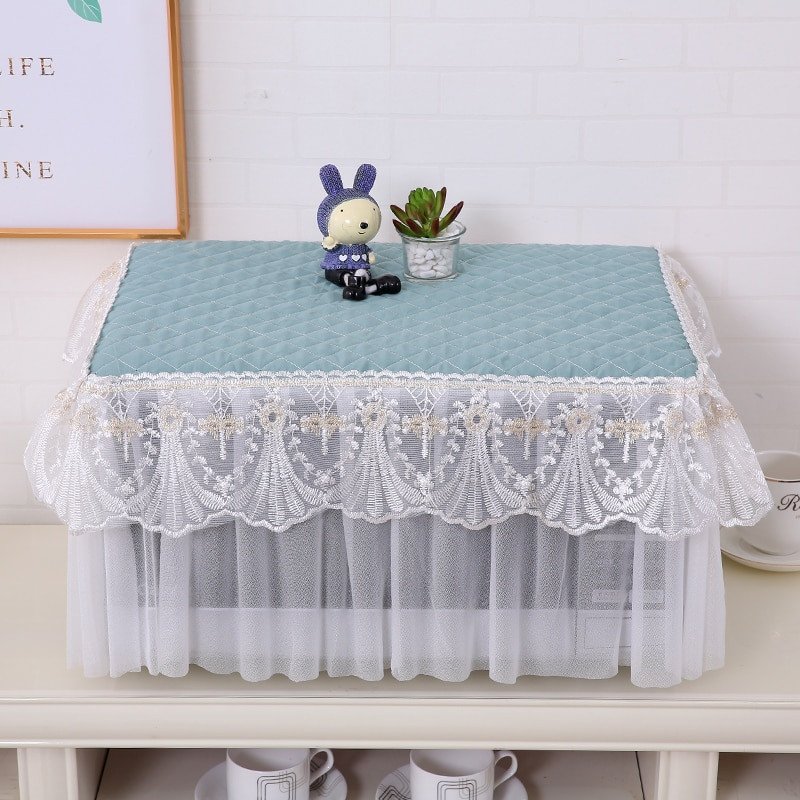 Čipkasti poklopac za prašinu za mikrovalnu pećnicu Poklopac otporan na ulje Navlaka za zaštitu od prašine Navlaka u pastoralnom stilu Kuhinjski pribor ZH379