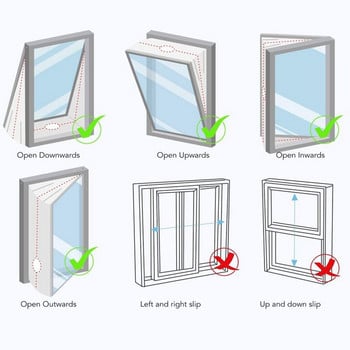 Universal Air Lock Σφραγίδα παραθύρου Πανί πλάκα 2 3 4m Hot Airs Stop Conditioner Εξόδου Στεγανοποιητικό Παράθυρο Κιτ για φορητό κλιματιστικό