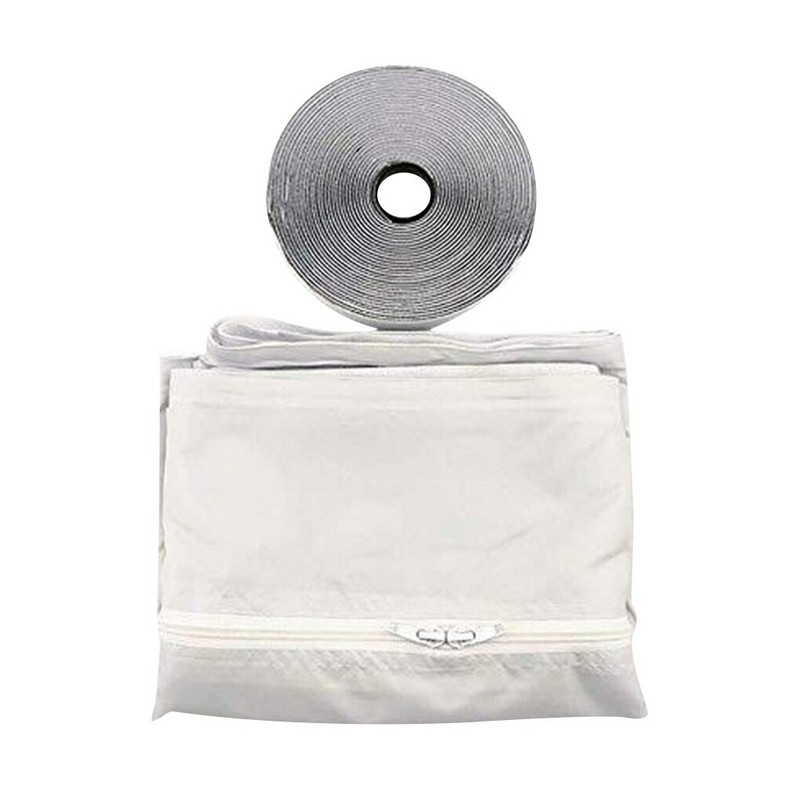 Univerzálna tesniaca doska na okno Air Lock, látková doska, 2, 3, 4 m, sada na tesnenie výstupného okna klimatizácie pre mobilnú klimatizáciu