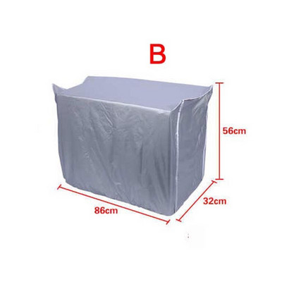 Välisõhu konditsioneeri kate Konditsioneer veekindel puhastuskate pesu tolmuvastane lumevastane puhastuskate 3 suurust