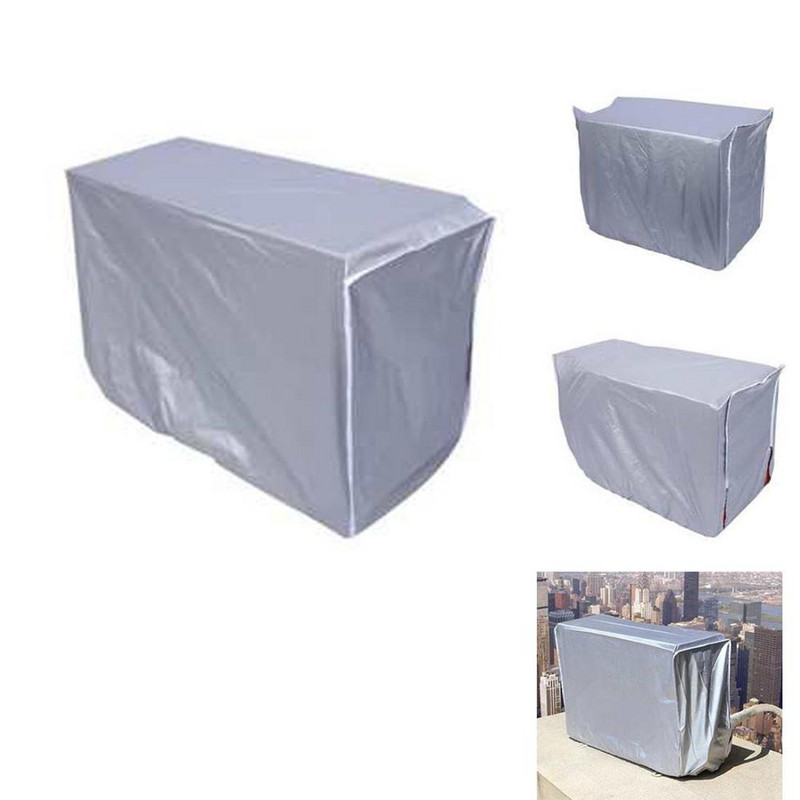 Välisõhu konditsioneeri kate Konditsioneer veekindel puhastuskate pesu tolmuvastane lumevastane puhastuskate 3 suurust