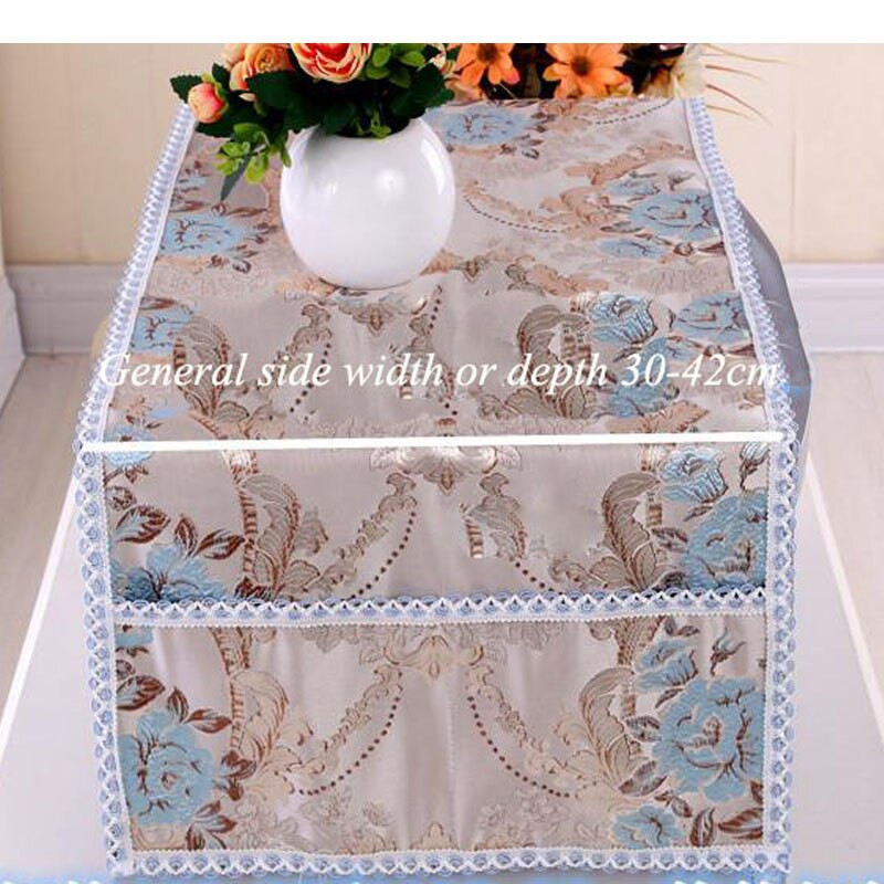 Kryt na mikrovlnnú rúru s výšivkou v Európe, kryt na kuchynskú rúru, digestor, úložný obal na utierky do mikrovlnnej rúry, ochranný kryt proti oleju