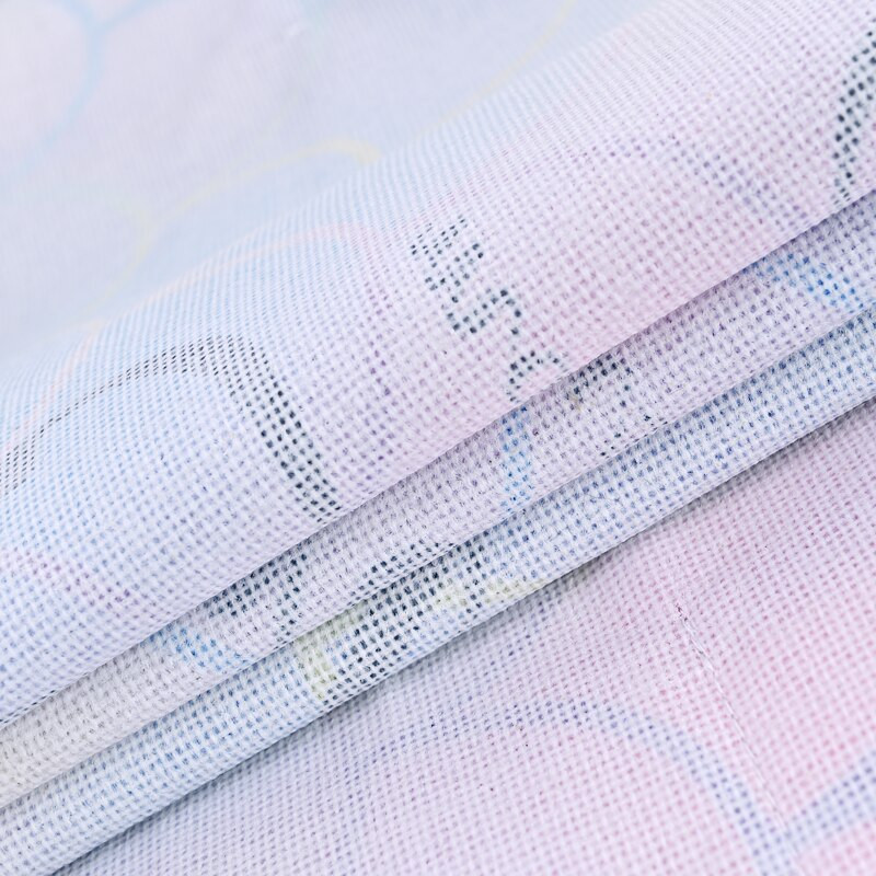 Capac de praf cu cântare de pește cu sirenă curcubeu pentru cuptor cu microunde cu invertor Pânză de praf cu dungi pentru mașină de copt cuptor cu microunde cu unde luminoase