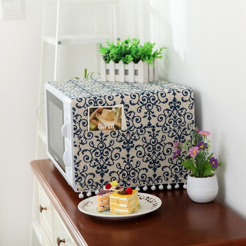 Pećnica Poklopac otporan na prašinu Poklopac nape za pećnicu Kuhinja Organizator za mikrovalnu Kućna pohrana S džepom