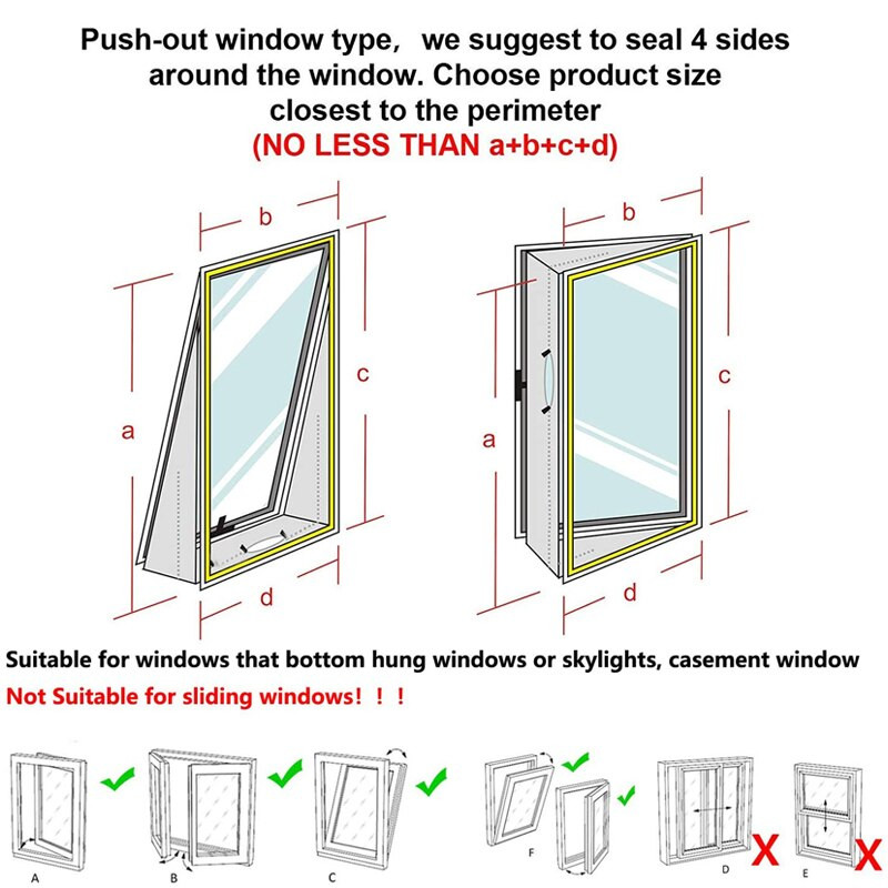Τσιμούχα πόρτας παραθύρου Πανί κλιματιστικό Κλειδαριά αέρα Αφαιρούμενο εύκαμπτο κιτ στεγανοποίησης με φερμουάρ Φορητό κλιματιστικό σφράγισμα εξόδου αέρα