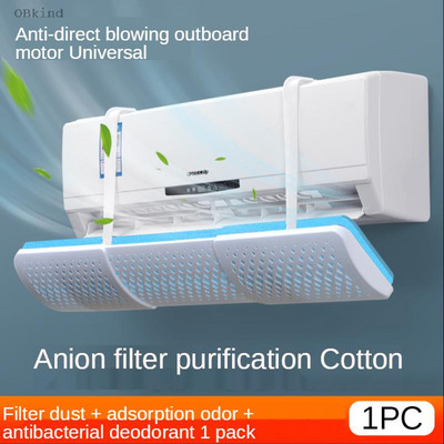 Čelné sklo klimatizácie, proti priamemu fúkaniu vzduchu, prepážka, zavesenie, univerzálny vzduchový sprievodca, bez inštalácie