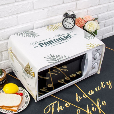 Σκανδιναβικό στυλ Κάλυμμα σκόνης φούρνου μικροκυμάτων από βαμβάκι και κάνναβη Cobertura para beterraba Cubierta de polvo para horno