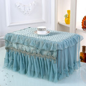 52x30x33cm Κάλυμμα φούρνου μικροκυμάτων υφασμάτινο κάλυμμα δαντέλας κήπου πετσέτα κάλυμμα λαδιού, ανθεκτικό στη σκόνη, πλενόμενο κάλυμμα ηλεκτρικού φούρνου