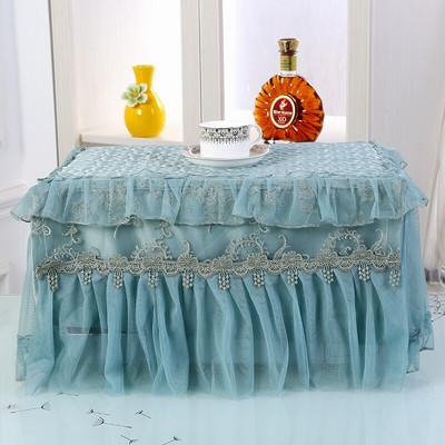 52x30x33cm Κάλυμμα φούρνου μικροκυμάτων υφασμάτινο κάλυμμα δαντέλας κήπου πετσέτα κάλυμμα λαδιού, ανθεκτικό στη σκόνη, πλενόμενο κάλυμμα ηλεκτρικού φούρνου