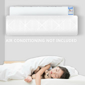 Kryt klimatizácie, čelné sklo, domáca klimatizácia, tlmič čelného skla, proti priamemu fúkaniu vetra, deflektor pre domácnosť