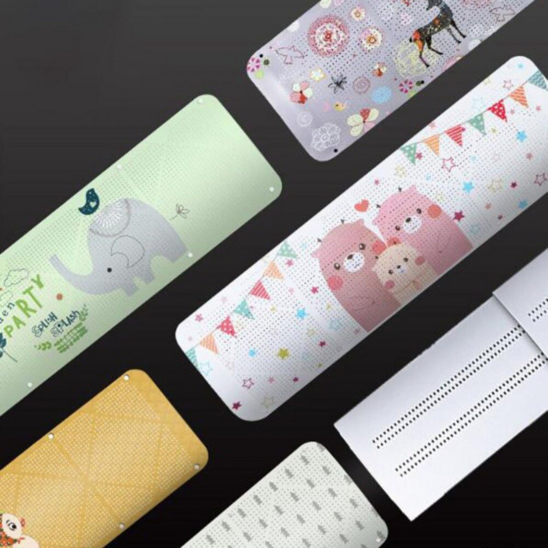 Kryt klimatizácie, čelné sklo, domáca klimatizácia, tlmič čelného skla, proti priamemu fúkaniu vetra, deflektor pre domácnosť