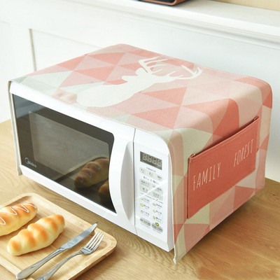 Κάλυμμα πετσέτας φούρνου μικροκυμάτων Ηλεκτρικό κάλυμμα φούρνου μικροκυμάτων οικιακής χρήσης κάλυμμα φούρνου μικροκυμάτων από πολυεστέρα Αξεσουάρ κουζίνας