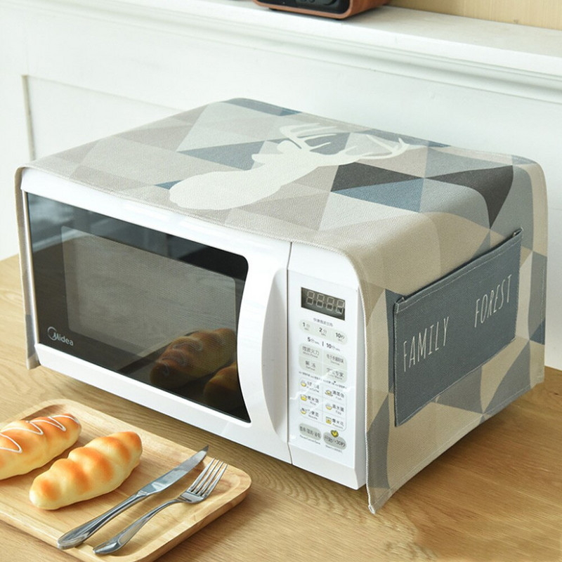 Κάλυμμα πετσέτας φούρνου μικροκυμάτων Ηλεκτρικό κάλυμμα φούρνου μικροκυμάτων οικιακής χρήσης κάλυμμα φούρνου μικροκυμάτων από πολυεστέρα Αξεσουάρ κουζίνας