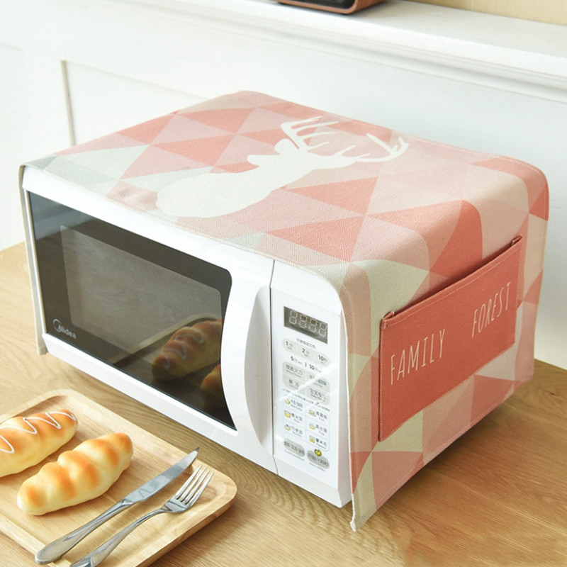 Κάλυμμα πετσέτας φούρνου μικροκυμάτων Ηλεκτρικό κάλυμμα φούρνου μικροκυμάτων οικιακής χρήσης κάλυμμα φούρνου μικροκυμάτων από πολυεστέρα Αξεσουάρ κουζίνας
