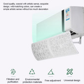 Deflektor klima uređaja koji se može uvući protiv ravnog vjetra Adsorpcija aktivnog ugljena Izlaz zraka klima uređaja