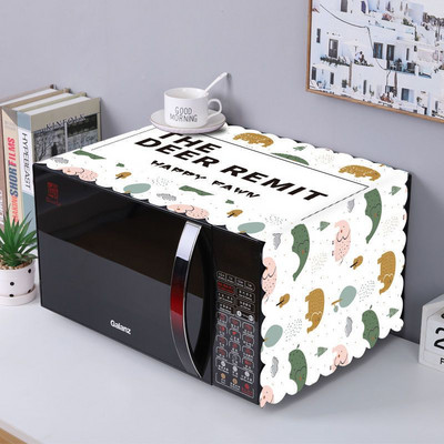 Κάλυμμα μικροκυμάτων κάλυμμα σκόνης γενικής χρήσης κάλυμμα φούρνου ανθεκτικό στο λάδι ψυγείου πλυντηρίου ρούχων υφασμάτινο κάλυμμα πανί κάλυμμα πετσέτα