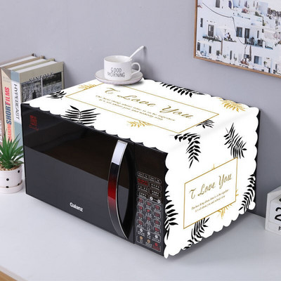 Κάλυμμα μικροκυμάτων κάλυμμα σκόνης γενικής χρήσης κάλυμμα φούρνου ανθεκτικό στο λάδι ψυγείου πλυντηρίου ρούχων υφασμάτινο κάλυμμα πανί κάλυμμα πετσέτα