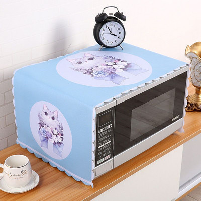 Κάλυμμα μικροκυμάτων κάλυμμα σκόνης γενικής χρήσης κάλυμμα φούρνου ανθεκτικό στο λάδι ψυγείου πλυντηρίου ρούχων υφασμάτινο κάλυμμα πανί κάλυμμα πετσέτα